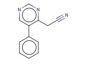 2-(5-PHENYLPYRIMIDIN-4-YL)<span class='lighter'>ACETONITRILE</span>