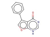 5-PHENYL FURO[2,3-D]PYRIMIDIN-4(1H)-ONE