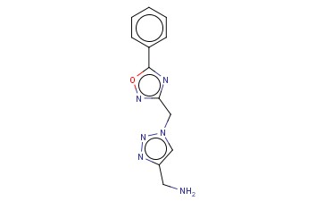 (1-[(5-PHENYL-1,2,4-OXADIAZOL-3-YL)METHYL]-1H-1,2,3-TRIAZOL-4-YL)METHANAMINE