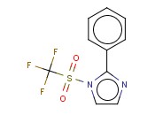 2-PHENYL-1-(TRIFLUOROMETHANE)SULFONYL-1H-IMIDAZOLE