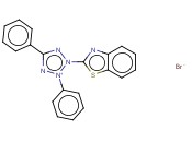 2-(2-<span class='lighter'>苯</span><span class='lighter'>并</span><span class='lighter'>噻唑</span>基)-3,5-二苯基四唑溴化物
