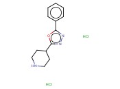 PIPERIDINE, 4-(5-PHENYL-1,3,4-OXADIAZOL-2-YL)-, HYDROCHLORIDE (1:2)