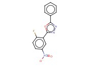2-(2-FLUORO-5-NITRO-PHENYL)-5-PHENYL-[1,3,4]OXADIAZOLE