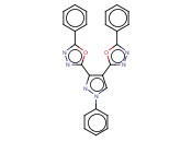 5,5'-(1-PHENYL-1H-PYRAZOLE-3,4-DIYL)BIS(2-PHENYL-1,3,4-OXADIAZOLE)