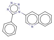 3-(5-PHENYL-1H-TETRAZOL-1-YL)QUINOLINE