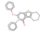 2-PHENOXY-3-PHENYL-5,6,7,8-TETRAHYDROBENZO[4,5]THIENO[2,3-D]PYRIMIDIN-4(3H)-ONE