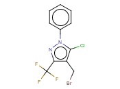 4-<span class='lighter'>溴</span>甲基-5-氯-1-苯基-3-三氟甲基-1H-<span class='lighter'>吡唑</span>