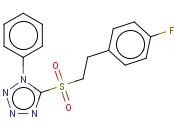 5-(4-氟苯乙基磺酰基-1-苯基-1H-四唑