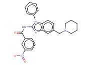 3-NITRO-N-[1-PHENYL-5-(1-PIPERIDINYLMETHYL)-1H-BENZIMIDAZOL-2-YL]BENZAMIDE