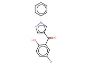 (5-<span class='lighter'>溴</span>-2-羟基苯)-(1-苯基-1H-<span class='lighter'>吡唑</span>-4-基)甲酮