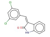 2H-INDOL-2-ONE, 3-[(3,5-DICHLOROPHENYL)METHYLENE]-1,3-DIHYDRO-