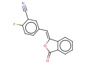 2-FLUORO-5-((3-OXOISOBENZOFURAN-1(3H)-YLIDENE)METHYL)BENZONITRILE