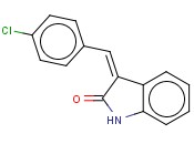 2H-INDOL-2-ONE, 3-[(4-CHLOROPHENYL)METHYLENE]-1,3-DIHYDRO-