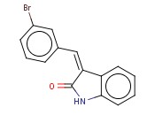 2H-INDOL-2-ONE, 3-[(3-BROMOPHENYL)METHYLENE]-1,3-DIHYDRO-