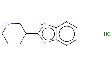 <span class='lighter'>2-PIPERIDIN-3-YL-1H-BENZOIMIDAZOLE</span> <span class='lighter'>HYDROCHLORIDE</span>