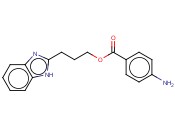 4-<span class='lighter'>氨基苯甲酸</span> 3-(1H-苯并咪唑)-丙酯