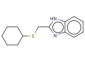 2-[(CYCLOHEXYLTHIO)METHYL]-1H-BENZIMIDAZOLE