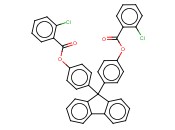 [4-[9-[4-(2-CHLOROBENZOYL)OXYPHENYL]FLUOREN-9-YL]PHENYL]-<span class='lighter'>2-CHLOROBENZOATE</span>