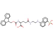 Fmoc-L-glutamic acid γ-[β-(5-naphthyl sulfonic acid)-ethylenediamine] ester
