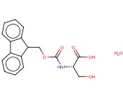 N-(9-芴甲氧羰基)-<span class='lighter'>L-</span><span class='lighter'>丝氨酸</span>水合物