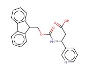 FMOC-(R)-3-<span class='lighter'>AMINO</span>-3-(3-PYRIDYL)-<span class='lighter'>PROPIONIC</span> ACID