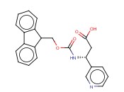 <span class='lighter'>Fmoc-R-3-Amino</span>-3-(3-pyridyl)-<span class='lighter'>propionic</span> acid