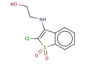 2-[(2-CHLORO-1,1-DIOXIDO-1-BENZOTHIOPHEN-3-YL)AMINO]ETHANOL