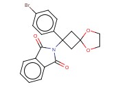 2-(2-(4-BROMOPHENYL)-5,8-DIOXASPIRO-[3.4]OCTAN-2-YL)ISOINDOLINE-1,3-DIONE
