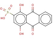 1,4-二羟基<span class='lighter'>蒽</span><span class='lighter'>醌</span>-2-磺酸
