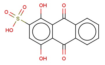 1,4-二羟基<span class='lighter'>蒽</span><span class='lighter'>醌</span>-2-磺酸