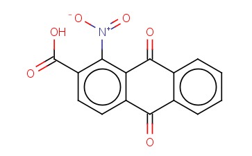1-硝基<span class='lighter'>蒽</span><span class='lighter'>醌</span>-2-羧酸