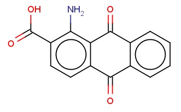 1-氨基<span class='lighter'>蒽</span><span class='lighter'>醌</span>-2-羧酸