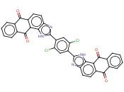 2,2'-(2,5-二<span class='lighter'>氯</span>-1,4-亚苯基)二-1H-<span class='lighter'>蒽</span>并[1,2-D]咪唑-6,11-二酮