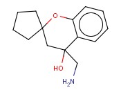 4-(AMINOMETHYL)-3,4-DIHYDRO-SPIRO[2H-1-BENZOPYRAN-2,1'-CYCLOPENTAN]-4-OL