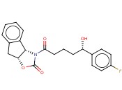 2H-INDENO[1,2-D]OXAZOL-2-ONE, 3-[(5S)-5-(4-FLUOROPHENYL)-5-HYDROXY-1-OXOPENTYL]-3,3A,8,8A-TETRAHYDRO-, (3AS,8AR)-