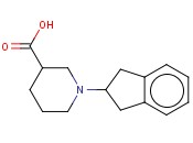 1-(2,3-DIHYDRO-1H-INDEN-2-YL)PIPERIDINE-3-CARBOXYLIC ACID