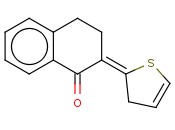 2'(2-THIENYLIDENE)-1-<span class='lighter'>TETRALONE</span>