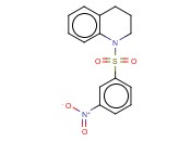 1,2,3,4-TETRAHYDRO-1-[(3-NITROPHENYL)SULFONYL]-QUINOLINE