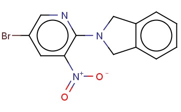 2-(5-BROMO-3-NITROPYRIDIN-2-YL)-2,3-DIHYDRO-1H-ISOINDOLE