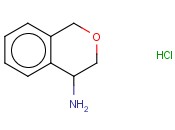 3,4-<span class='lighter'>二</span>氢-1H-异苯并吡喃-4-<span class='lighter'>胺</span> <span class='lighter'>盐酸盐</span>