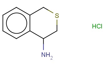 <span class='lighter'>3,4-DIHYDRO-1H-2-BENZOTHIOPYRAN-4-AMINE</span> <span class='lighter'>HYDROCHLORIDE</span>