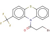 3-BROMO-1-(2-TRIFLUOROMETHYL-PHENOTHIAZIN-10-YL)-PROPAN-1-ONE