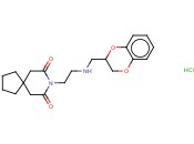 8-[2-(1,4-苯并二氧-2-甲基氨基)乙基]-8-<span class='lighter'>氮</span><span class='lighter'>杂</span>螺[4.5]癸-7,9-二酮<span class='lighter'>盐酸盐</span>