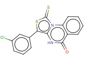 3-(3-CHLOROPHENYL)-1-THIOXO[1,3]THIAZOLO[3,4-A]QUINAZOLIN-5(4H)-ONE