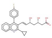 (3S,5R,6E)-7-[2-CYCLOPROPYL-4-(4-FLUOROPHENYL)-3-QUINOLINYL]-3,5-DIHYDROXY-6-HEPTENOIC ACID