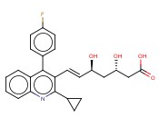 (3S,5S,6E)-7-[2-CYCLOPROPYL-4-(4-FLUOROPHENYL)-3-QUINOLINYL]-3,5-DIHYDROXY-6-HEPTENOIC ACID