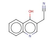 4-HYDROXYQUINOLINE-3-<span class='lighter'>ACETONITRILE</span>