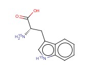 <span class='lighter'>L-</span>色<span class='lighter'>氨酸</span>-15N2