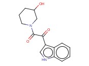 2-(3-羟基<span class='lighter'>哌啶</span>-1-<span class='lighter'>基</span>)-1-(1H-吲哚-3-<span class='lighter'>基</span>)-2-羰基乙酮