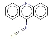 9-<span class='lighter'>异</span><span class='lighter'>硫</span><span class='lighter'>氰酸</span><span class='lighter'>酯</span>吖啶
